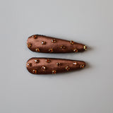 Shiny Brown Hair Pin