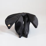 Matte Velour Big Ribbon Hair Clip