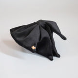 Matte Velour Big Ribbon Hair Clip