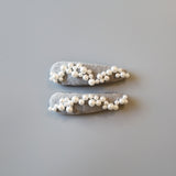 Grey Pearl Hair Pin