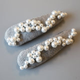 Grey Pearl Hair Pin