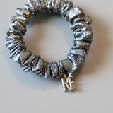 Silver Metal Hair Pony