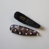 Purple Metal Hair Pin