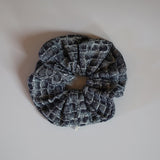 Indigo Snake Scrunchie