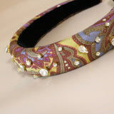 OG Headband Pale Paisley