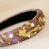 OG Headband Pale Paisley