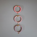 Daily Hair Pony Set Lovely Pink（3pcs）