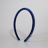 Tight Headband Velour Navy