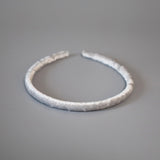Tight Headband Velour Silver