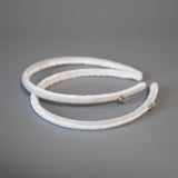 Tight Headband Velour White