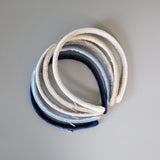 Tight Headband Velour Navy