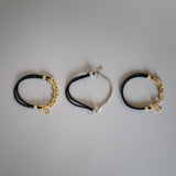 Gold Mix Chain Hair Pony