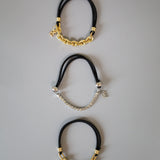 Gold Chain Hair Pony