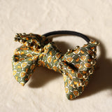 Matcha Yellow Orange Ribbon Pony