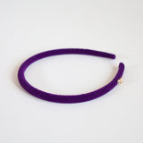 Tight Headband Velvet Grape