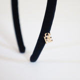 Tight Headband Velvet Black