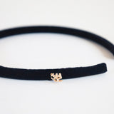 Tight Headband Velvet Black