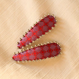 [Sanki] Hair Pin Purple Red 