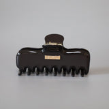 Slate Black Gloss Hair Clip