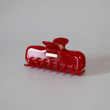 Candy Red Gloss Hair Clip