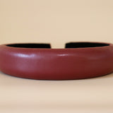 OG Headband Eco Red Leather No Studs