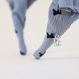 Grey Airy Ribbon Headband