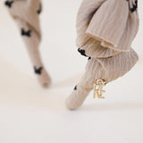 Beige Airy Ribbon Headband