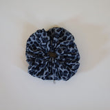 Indigo Leo Scrunchie