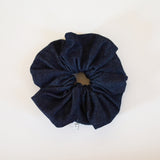 Indigo Denim Scrunchie