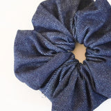 Indigo Denim Scrunchie