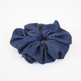 Indigo Denim Scrunchie