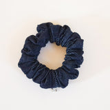 Indigo Denim Mini Scrunchie
