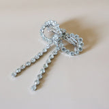 Crystal Ribbon Barrette