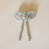 Crystal Ribbon Barrette