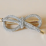 Crystal Ribbon Clip