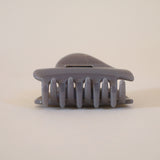 Cloud Gray Heart Clip