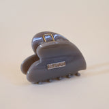 Cloud Gray Heart Clip