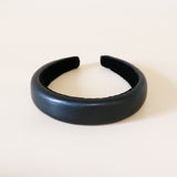 OG Headband Eco Black Leather No Studs