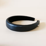 OG Headband Eco Black Leather No Studs