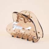 Sheer Clear Heart Clip