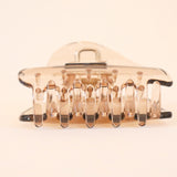Sheer Clear Heart Clip