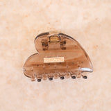 Sheer Clear Heart Clip