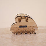 Sheer Clear Heart Clip