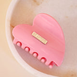 Candy Pink Heart Clip