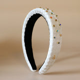 Once Hiku OG Headband White Rainbow Lil Studs