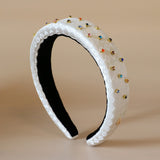 Once Hiku OG Headband White Rainbow Lil Studs