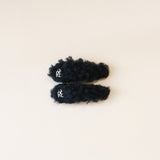 Black Moko Fur Hair Pin