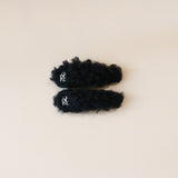 Black Moko Fur Hair Pin