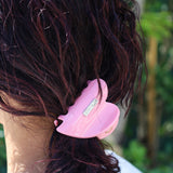 Candy Pink Heart Clip