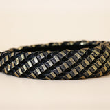 OG Headband Bumpy Black Gold No Studs